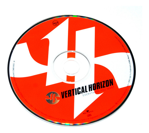 Vertical Horizon - Everything You Want Cd Paramore U2 + C1 (Usado)