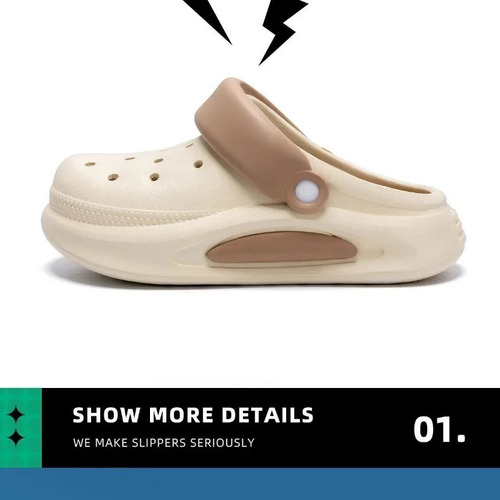 Zapatos Con Agujeros De Dibujos Animados De Fondo Grueso Par