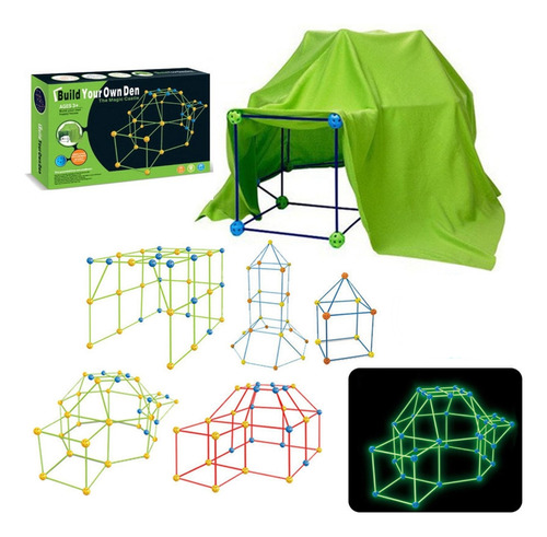 Kit De Construcción De Fortalezas En 3d Para Niños, Tienda D