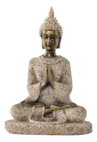 Figura De Buda De Meditación Cyran, Mini Feng Shui Para De.