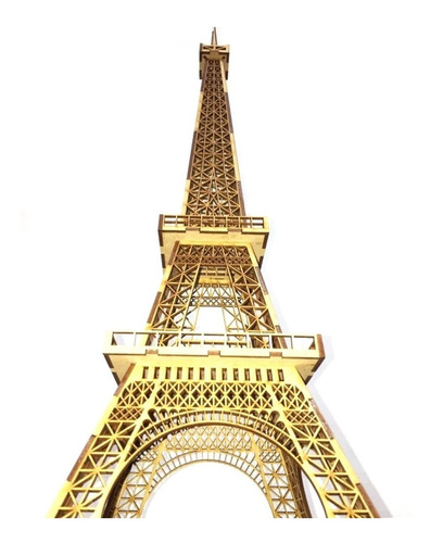 Torre Eiffel 60 Cms Nuevo Modelo Original Mdf Centro Mesa 