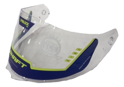 Visor Trasparente Original De Shaft Referencia 582 Sp 