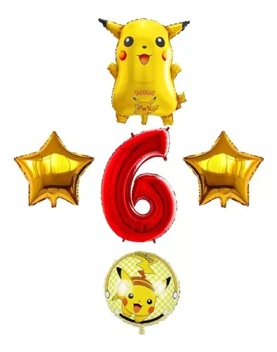 Globos Pokemon Pikachu con Forma