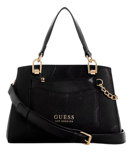 Bolsa Guess Easthampton Embossed Signature G Small Satchel