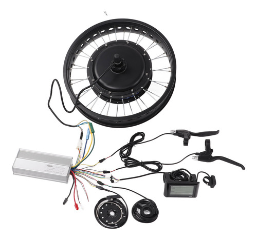 Kit De Conversión De Bicicleta Eléctrica, Rueda Trasera De 2