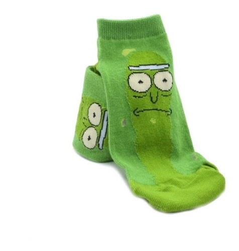 Imagen 1 de 3 de Medias Cortas Rick And Morty Pickle Rick Muy Lejano