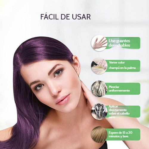 Ib Shampoo De Tintura Cabelo Polar, Cuidados Com Os Cabelos