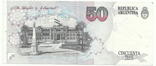 Argentina 50 Pesos Convertibles Mb Bot 3067