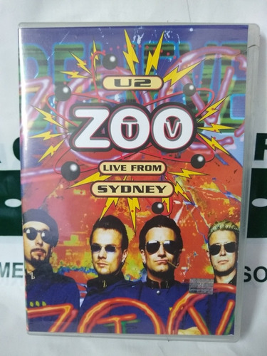 U2 Zoo Live From Sydney Dvd Original