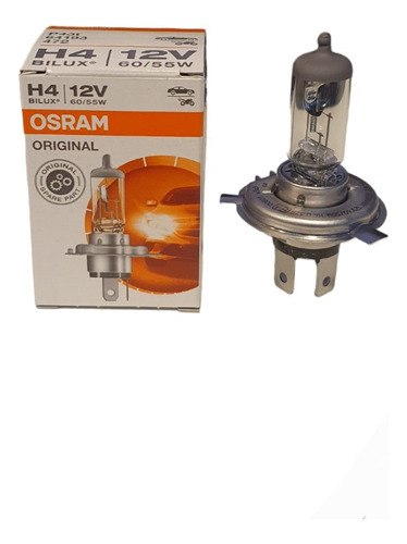 Lampara H4 Osram 12v 60/55w P43t Alta Y Baja Bilux Alemana