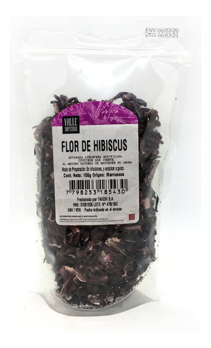 Flor De Hibiscus 100 G - Valle Imperial