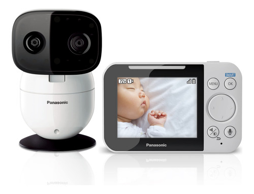 Panasonic Monitor De Bebé Con Cámara Y Audio, Monitor De Beb