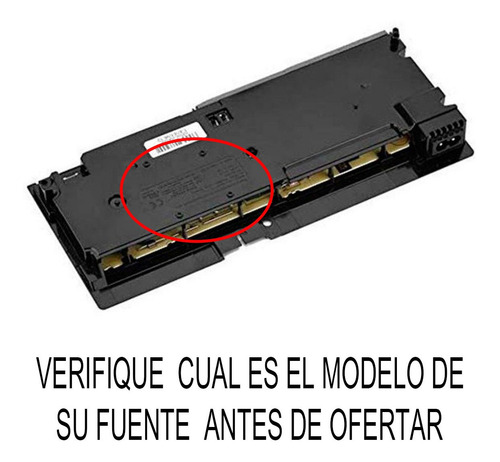 Imagen 3 de 3 de Fuentes Playstation Pro Ps4 220v Interna (modelo A Elegir) M