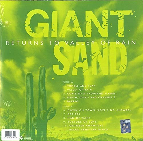 Giant Sand Returns To Valley Of Rain Usa Import Lp Vinilo