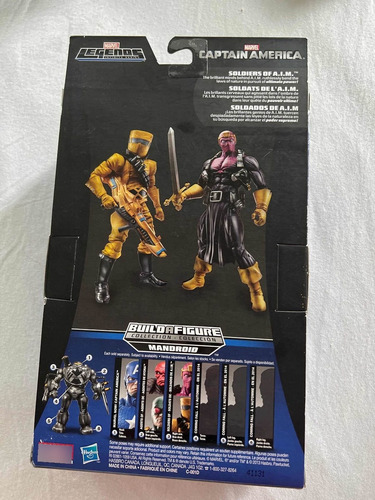 Marvel Legends Soldado Aim Mandroid Raro (Usado)