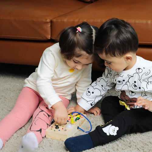 Kollany-tablero Ocupado Para Niños Pequeños Tablero Ocupado