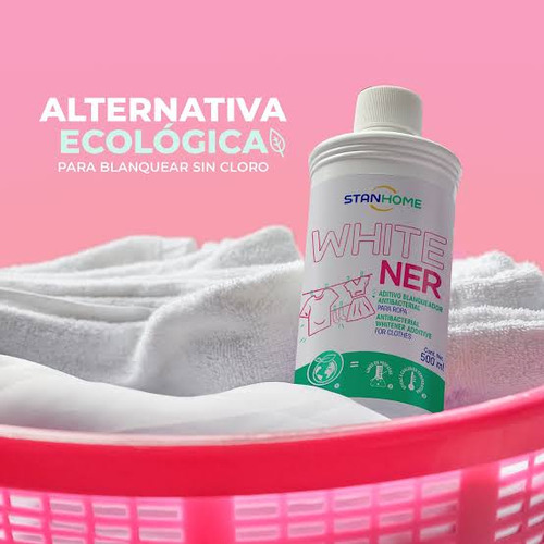 Blanqueador Concentrado Para Ropa Blanca Whitener Stanhome
