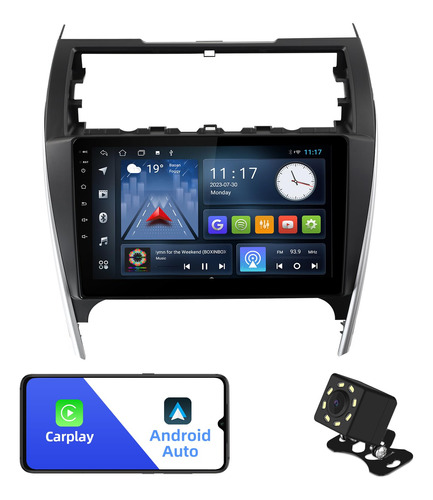 2+32g Aumume 10.1 Pulgadas Android 12 Estereo De Coche Doble