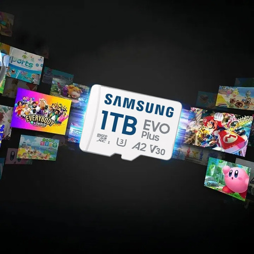 Micro Sd Xc Samsung Evo Plus 1tb A2 Uhs-1 U3 C10 130 Mb/s