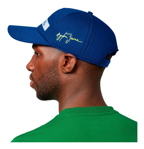 Imagen 2 de 8 de Gorra Ayrton Senna Nacional F1 Edicion Especial Con Caja
