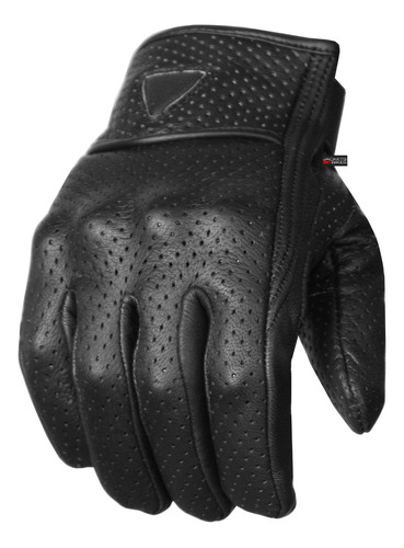 Guantes Acolchados De Cuero Para Motocicleta, Para Hombre, C