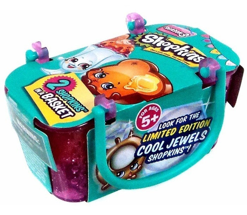 Cestinha Com 2 Shopkins Surpresa Série 3 Dtc