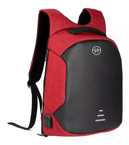 Mochila Antirrobo Backpack Casual Escolar Impermeable Usb