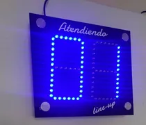 Comprar Kit Turno Organizador Cola Pantalla Led Ticket Serviturno
