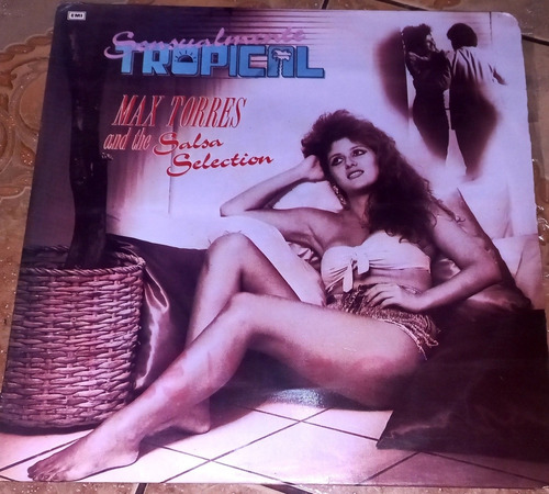 Vinilo Buen Estado Max Torres Sensualmente Tropical Salsa Lp