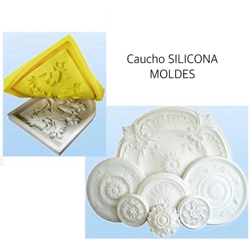 Caucho Silicona Liquida 500gr Para Moldes - Alemana