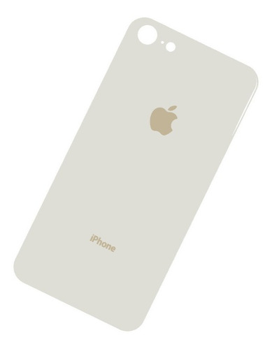 Tapa Repuesto Cristal iPhone 8 Blanco Negro Dorado Rojo