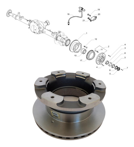 Disco De Freno Iveco 46393184
