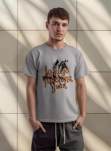 Remera Moto Eternauta Caballo Loviejo - 100% Algodón Premium