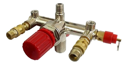 Suporte Do Manômetro Regulador Para Compressor Vulcan Vc25l