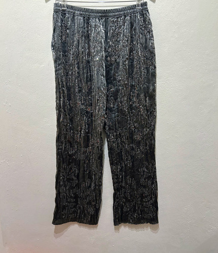 Pantalones S Zara Bordados Con Msi