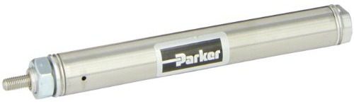 Parker 75nsr03 0 Stainless Steel Air Cylinder Round Bod...