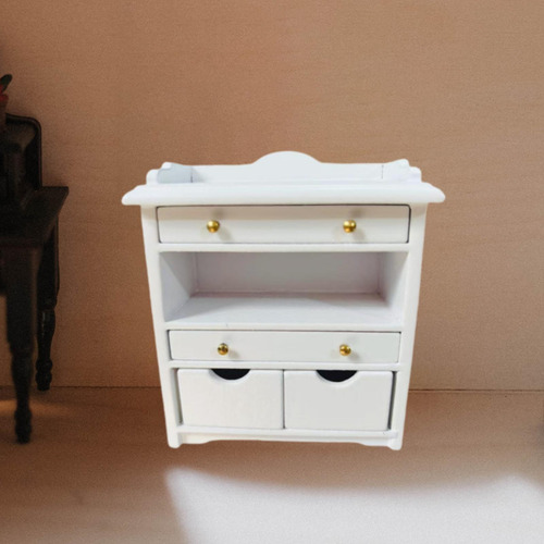 1/12 Escala Muñeca Nocturna Stand Movement Gabinete Mini