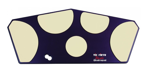 Goma Practica Vic Firth Hhpqs Heavy Hitter Quadropad Chica