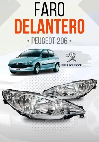 Faro Delantero Peugeot 206
