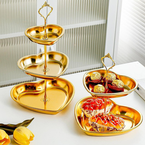 Soporte Para Magdalenas Y Postres, Plato De Frutas Para