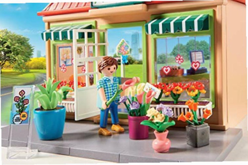 Pm Playmobil 70016 City Life My Flower Shop
