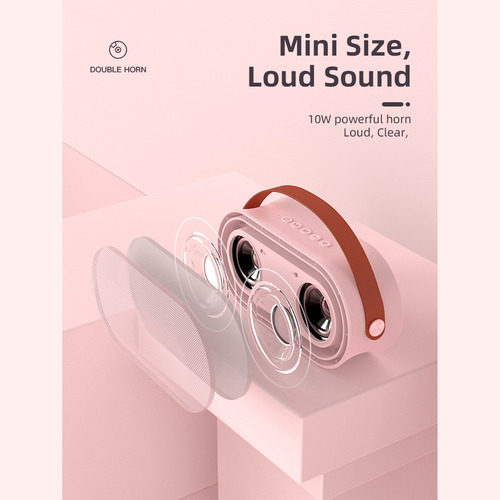 S+ Altavoz Mini Bt Karaoke Con Micrófonos Y Luces De