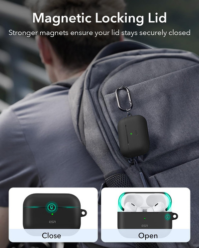Funda Para AirPods Pro 2ª Generación Esr Full Drop Black