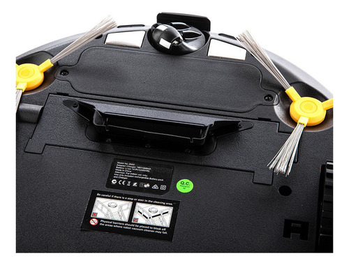 Imagen 5 de 9 de Aspiradora robot Gadnic Clean Mate Z600 negra 100V/240V