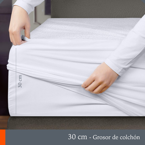 Cubre Colchón Matrimonial Cobertor Protector Para Cama
