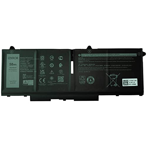 Batería 07krv 58wh 3625mah Reemplazo De Dell Latitude ...