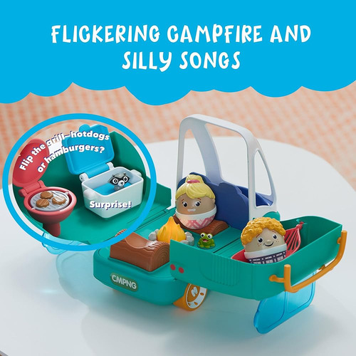 Playskool Weebles My Happy Camper - Juguete Preescolar Weebl