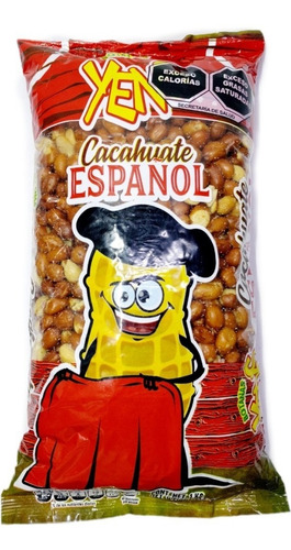 Cacahuate Español Botanas Yens 1 Kg