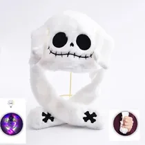 Comprar Gorro De Jack Con Luces Con Orejas Moviles, Gorrito Kawaii