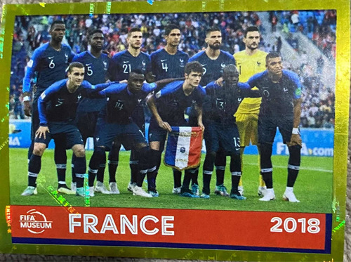 Lamina Album Mundial Qatar 2022 Fwc29 / France 2018